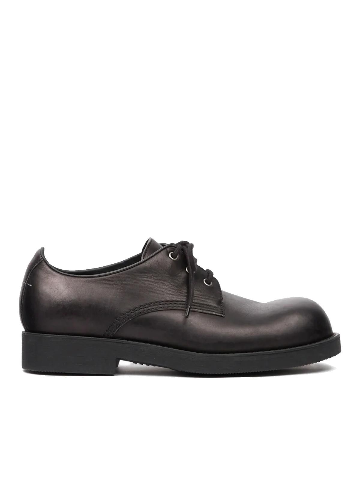black leather MM6 shoes | Quaranta Boutique Mm6 maison margiela